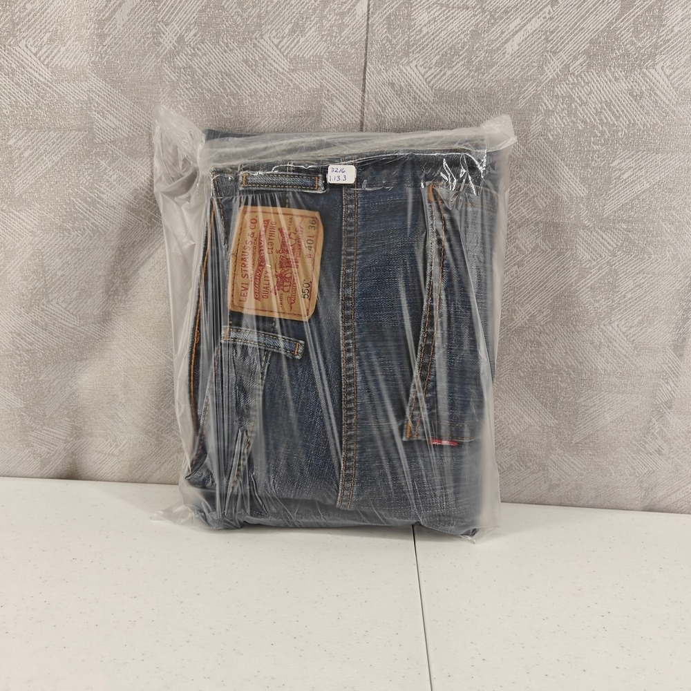 Levi's 550 Jeans Mens 40x36 Blue Relaxed Fit Tapered Leg Denim Casual Classic - Picture 11 of 12